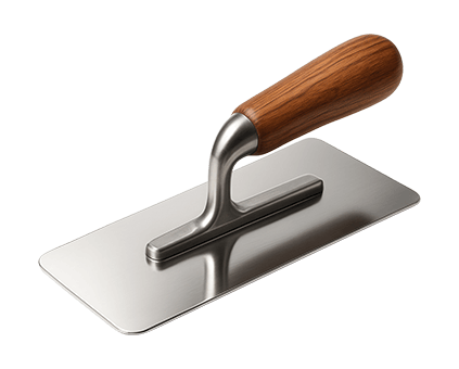 Plaster tool isolated on a transparent background.